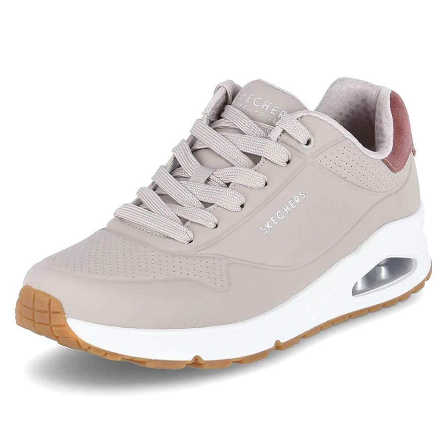 uno3t.111 Skechers Women's Street UNO Lace-up Casual Sneaker, Wide